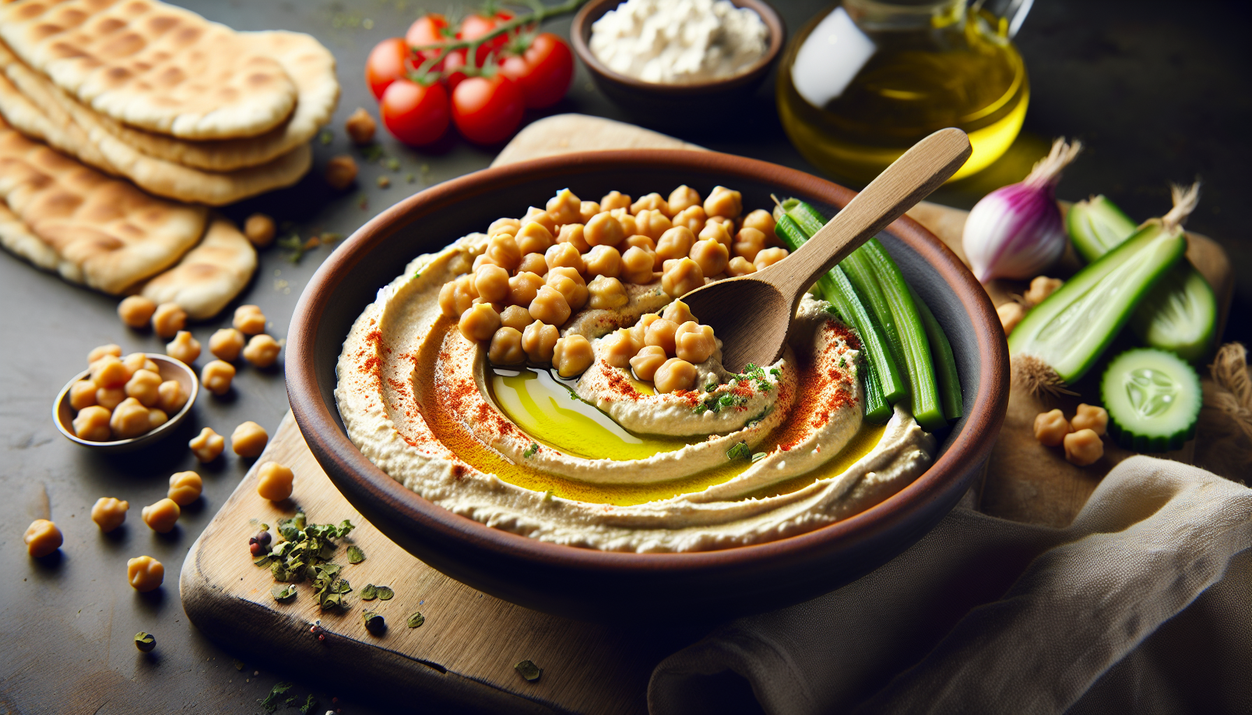 hummus di ceci ricetta